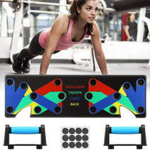 Ultimate 9 in 1 Push Up Board Home Workout Station-Latest Elite